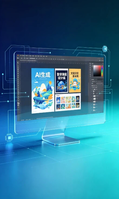 蓝图娱乐AI文创数字内容创作工作台展示